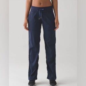 Lululemon Unlined Dance Studio Pants in True Navy Size 6